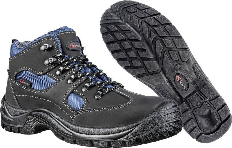 Footguard SAFE MID 631840-44 Sicherheitsstiefel S3 Schuhgröße (EU): 44 Schwarz, Blau 1 St.