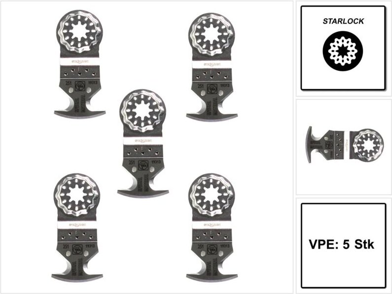 Multimesser, ve 5 St, Aufnahme sl - Fein