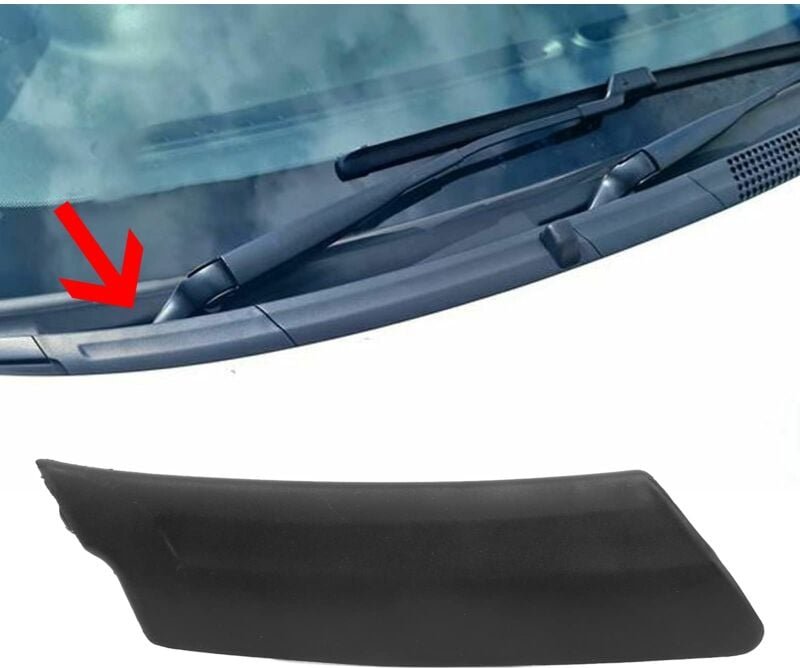 Zoternen - Auto Wischerarmkappe Rechts Scheibenwischerabdeckung Abdeckung Zierleiste Rechts 735452712 Ersatz für Fiat 50...