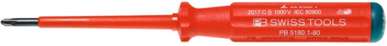 Pb Swiss Tools - Schraubendreher, für PlusMinus-Schrauben, vollisoliert 1