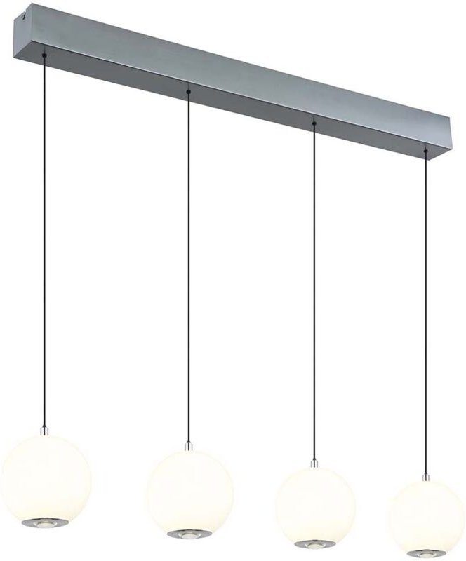 Pendelleuchte Hängelampe Wohnzimmerleuchte 4 flammig verstellbar cct led h 150cm