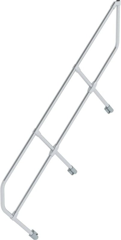 Zweiter Handlauf für Treppe 45° 7 Stufen - 600307 - Günzburger Steigtechnik