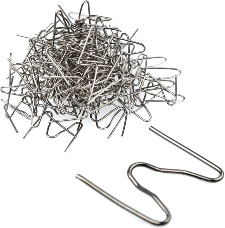 Rosfix Kunststoffklammern, Innenwinkel 0,8 mm, 100 Stk.