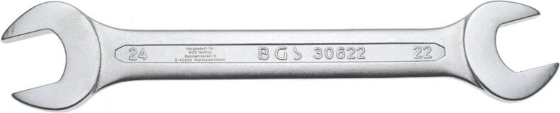 Doppel-Maulschlüssel sw 22 x 24 mm