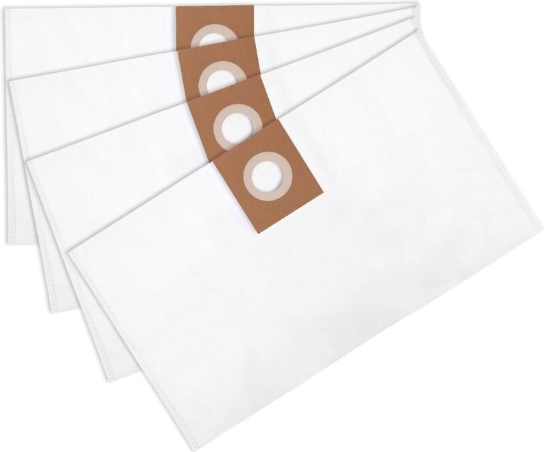 Staubbeutel synthetisch für VC504AC & VC506AC Nass- und Trockensauger - 4 Stück.