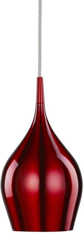 Searchlight - Vibrant - 1 Light Small Dome Deckenanhänger Rot, E14