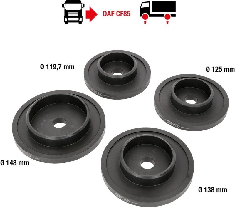 Ks Tools - Nabenlager Ein- und Ausbau-Werkzeug-Satz für daf, 4-tlg