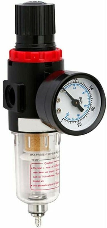 Luftfilterregler, Kompressor-Wasserabscheider, Filter-Wasser-Öl-Abscheider, Kompressor-Filter-Wasser-Öl, auf Filterfeuch...