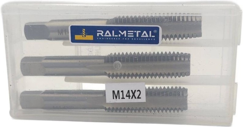 Handgewindebohrer M14 x 2 DIN 352/3 6H HSS - 3-teiliger Satz