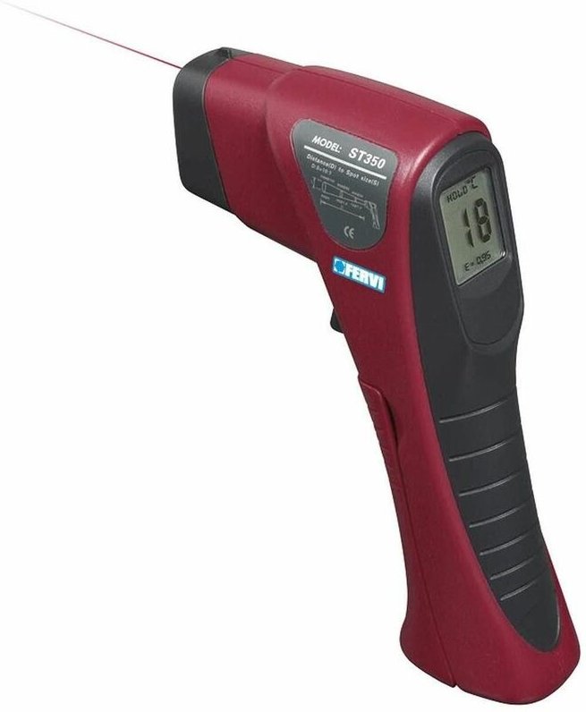 Thermometer infrarot digital laser temperatur messgerät -25 bis 400°C Fervi T064