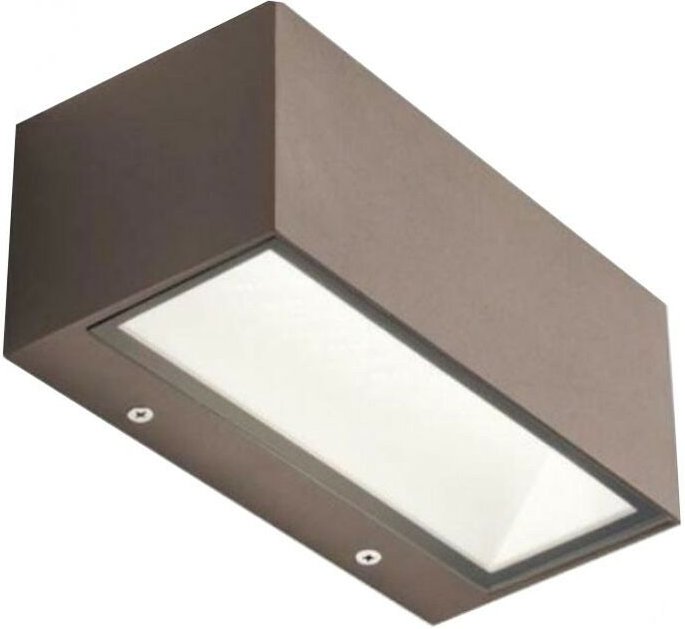 Sovil LED-Wandlicht BOX 12W 4000K Corten 99582/27