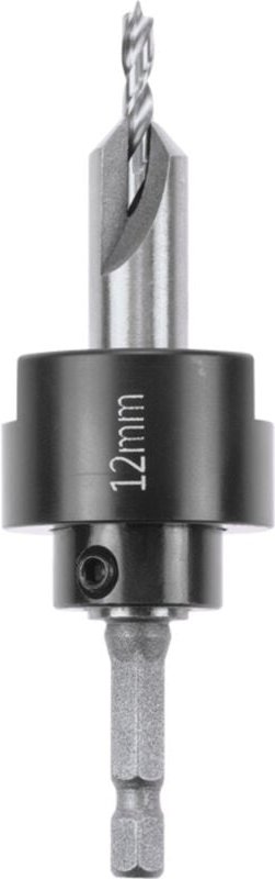 KWB - hss Hartholzbohrer mit Tiefenstopp und Senker, ø 4 mm - 512004