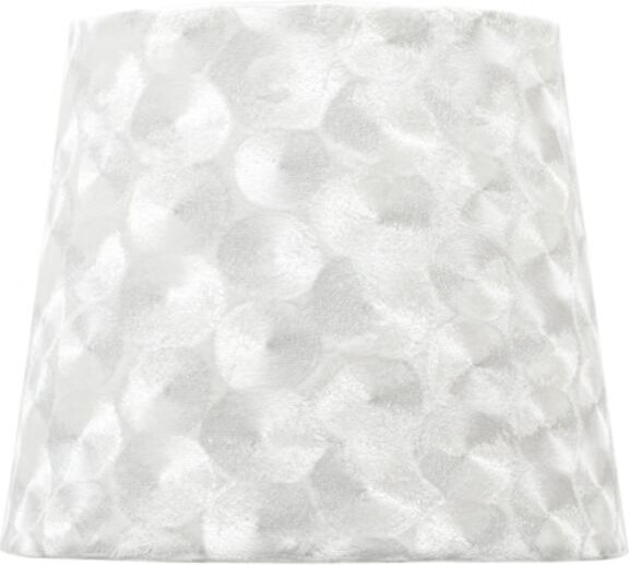 Lampenschirm fatima e27 30dx15dx20htehtejido blanco nacar
