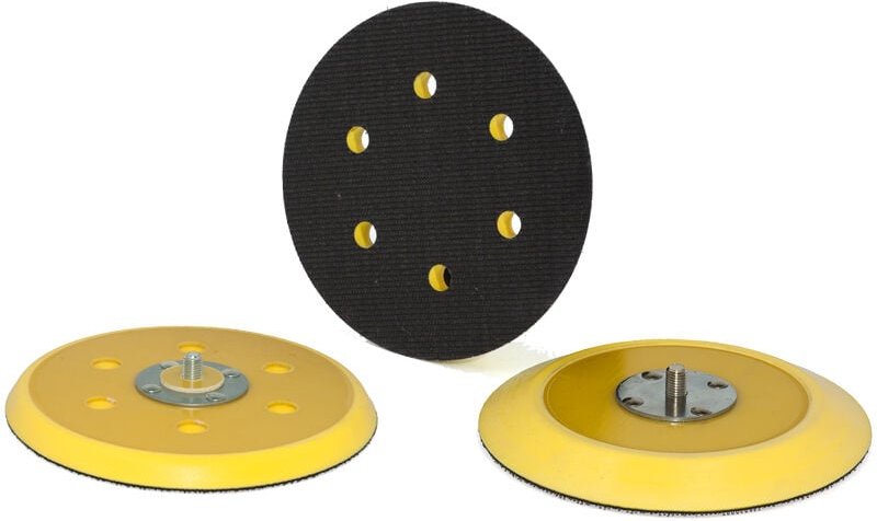 Unterlage fur Exzenterschleifer Fervi 150 mm 5/16 senza fori pfl150/10