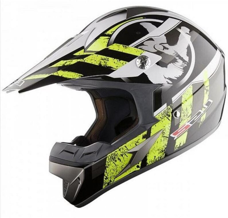 Crosshelm LS2 Helmets für Damen/Herren LS2 Helmets Größe M MX433