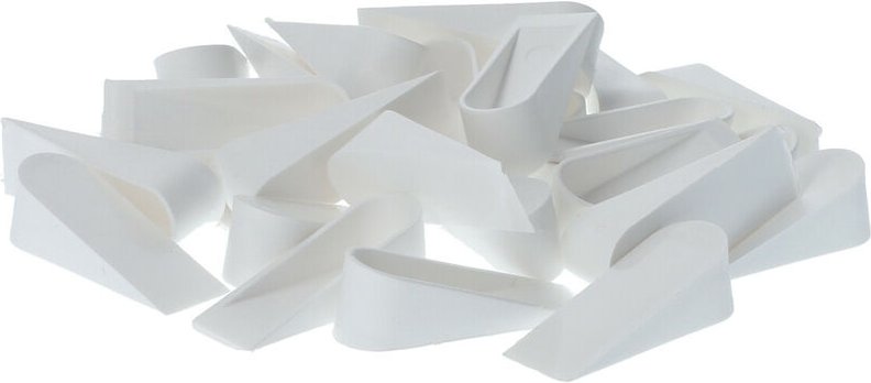 Btec - Bodenkeile Kunststoff 250 Stück 30 x 12 mm