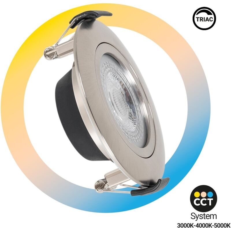 Downlight led Innen - 7W - cct - dimmbar triac - 630lm - Schnitt
