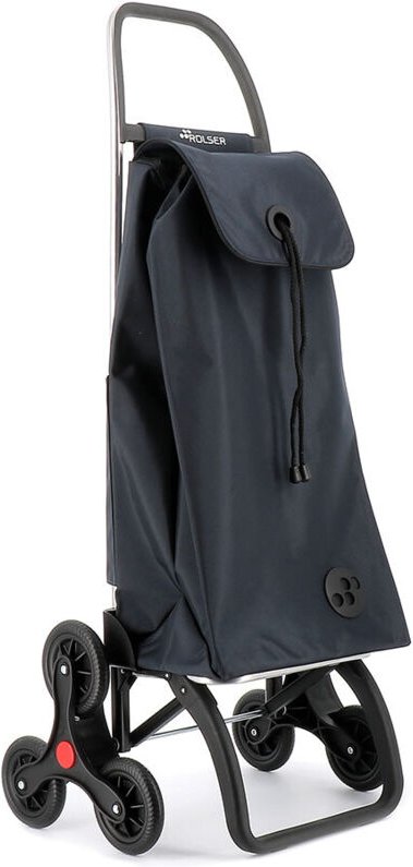 Einkaufswagen 'I-Max mf 6' mit 43 Litern Volumen (maximale Tragkraft 50kg und Treppensteigrollen) in Anthrazit.