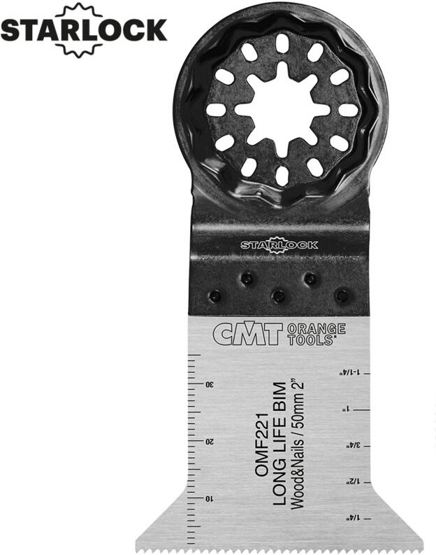 OMF221-X1 E-CUT LL BIM 50 x 50 mm SL Holz-Metall-Schneidblätter