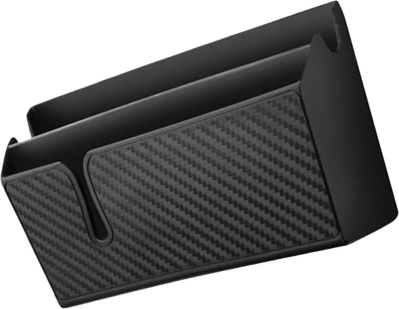 Doppel Layer Auto Aufbewahrungsbox Für Handy Selbstklebende Armaturenbrett Organizer Schwarz Praktische Telefon Aufbewah...
