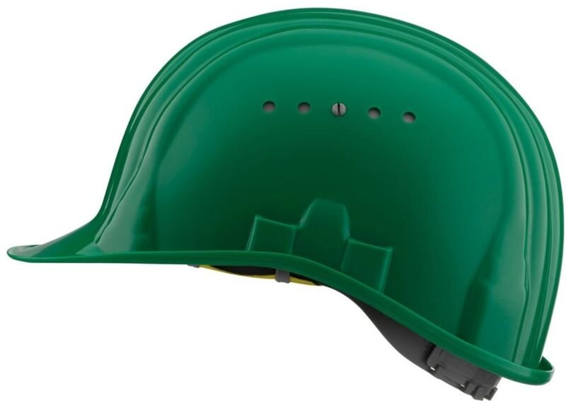 Schutzhelm Baumeister 80/4, en 397, grün - Schuberth