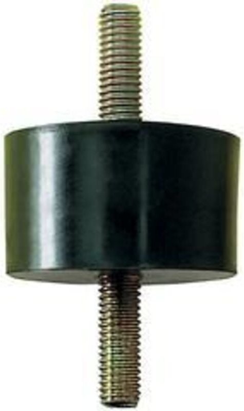 Thumbnail - Gummi-Metall-Puffer zylindrisch Typ A D40xH40mm M10x28 NR57