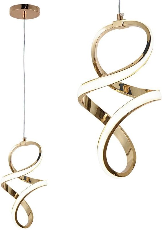 Toolight Hängelampe Led G073-3cp Gold