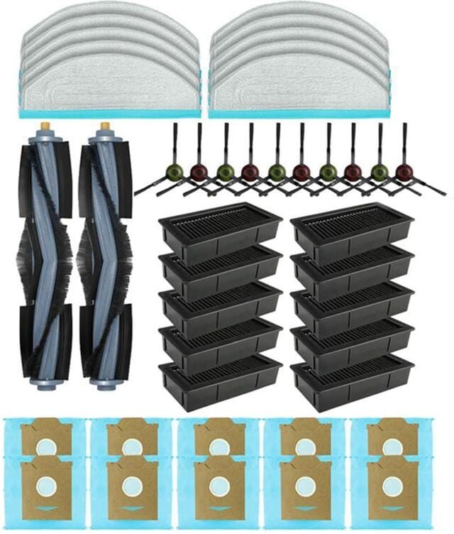 Für Cube cc Wichtigsten Seite Pinsel Hepa-Filter Mopp Staub Tasche
