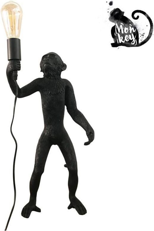 Affenleuchte aus Harz "Micu"