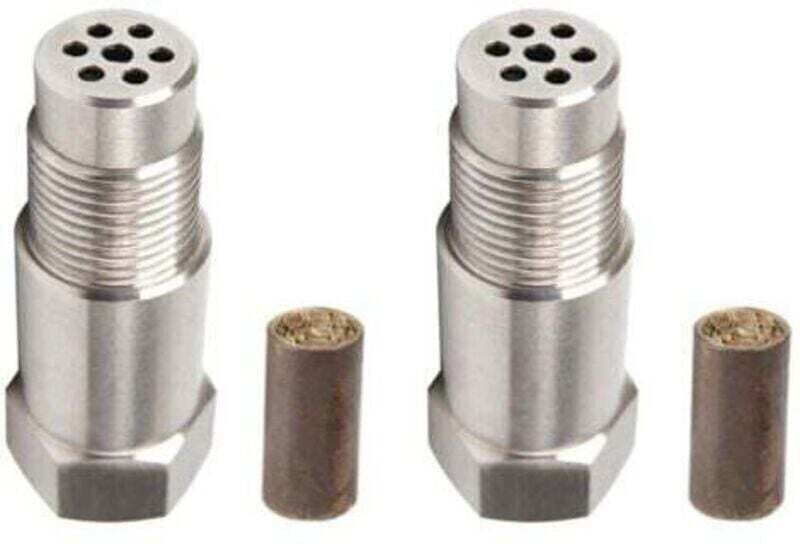 Satz mit 2 O2-Sensoren, Sauerstoffsensor für Autos, Motorkontrollleuchte-Eliminator-Adapter M18x1,5