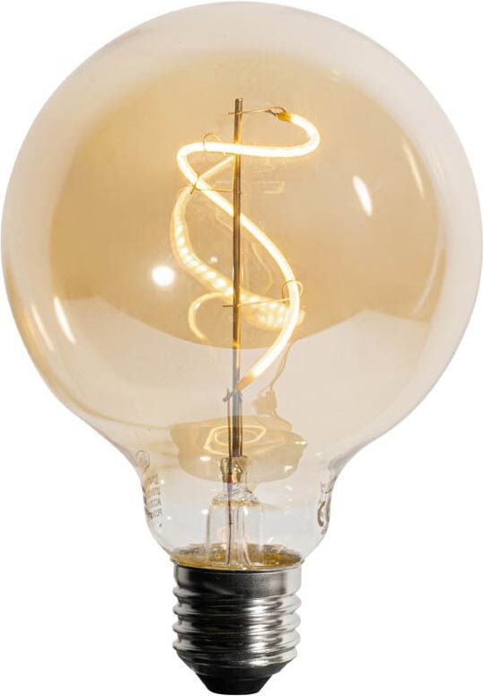 E27 dimmbare LED-Spirale Filament G95 4W 270lm 2700K