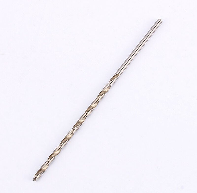 Ej.life - Holzbohrer 160mm hss Spiralbohrer 4mm Extra Lange Bohrer Zylinderschaft Bohrer
