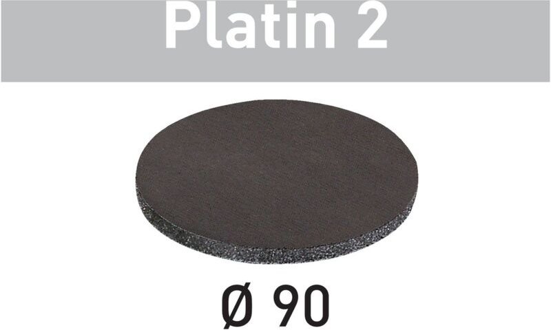 Schleifmittel Platin 2 D90 S2000 PL/15 - 498324 - Festool