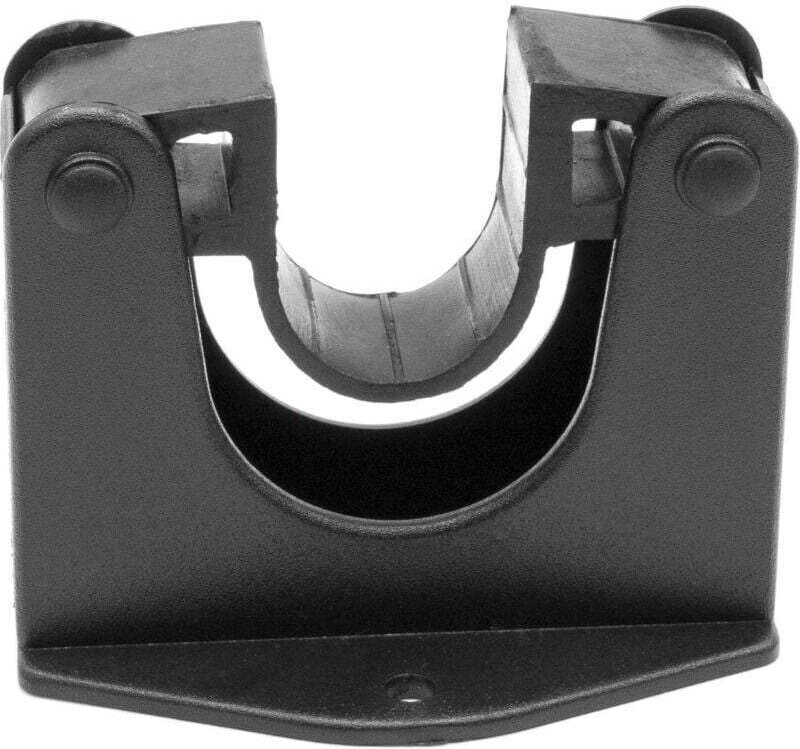 Universelle Wandhalterung für Staubsaugerschlauch für 16-30 mm Teleskop-Staubsaugergriff - Befestigung, schwarz