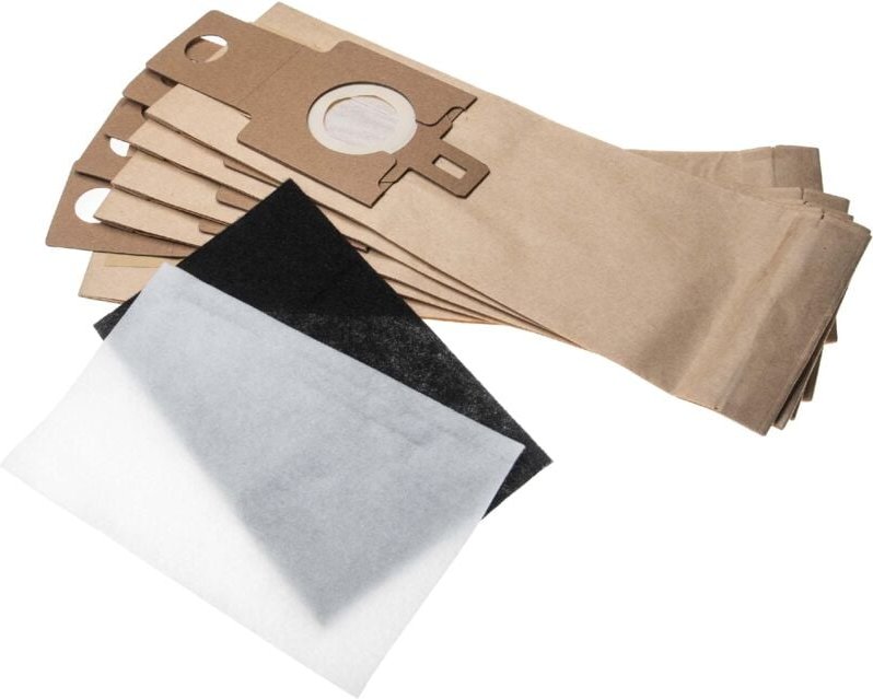 6-tlg. Filter + Beutel (Papier) Set kompatibel mit Hoover PU2110 001, PU2111 001, PU2120 001, PU2121 001, PU2130 001 Sta...