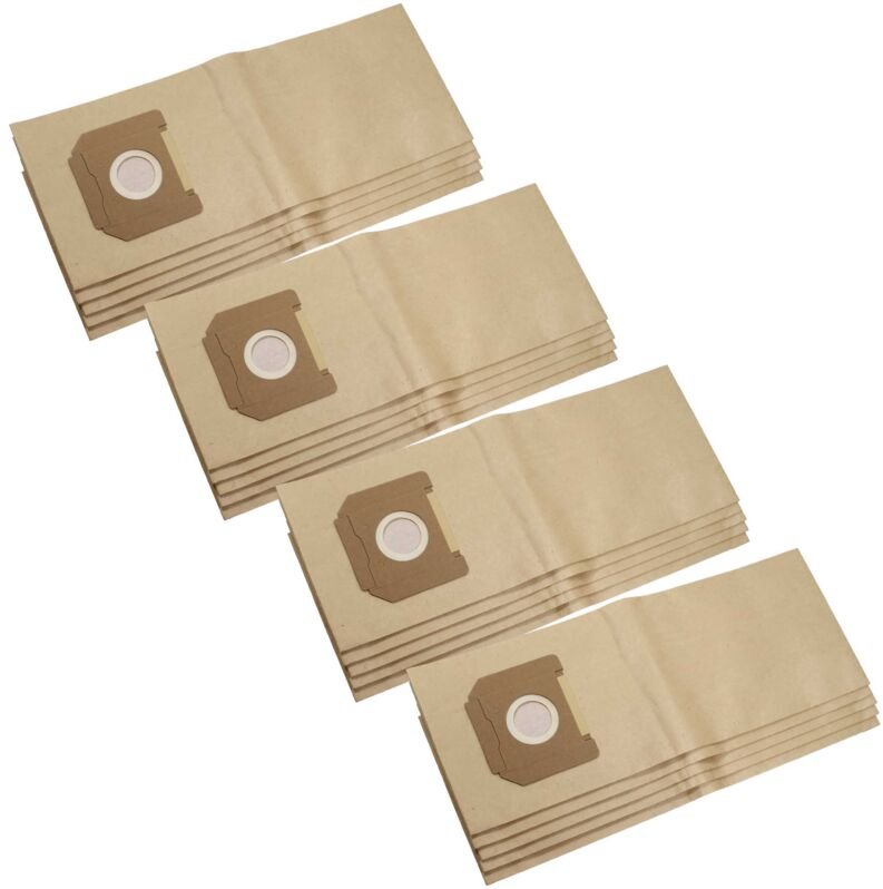 20x Staubbeutel kompatibel mit Kärcher nt 40/1 Tact (bis Bj. 2016), nt 40/1 Tact te (bis Bj. 2016) Staubsauger - 30cm x ...