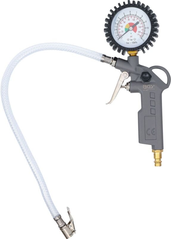 Druckluft-Reifenfüllpistole 0 - 8 bar