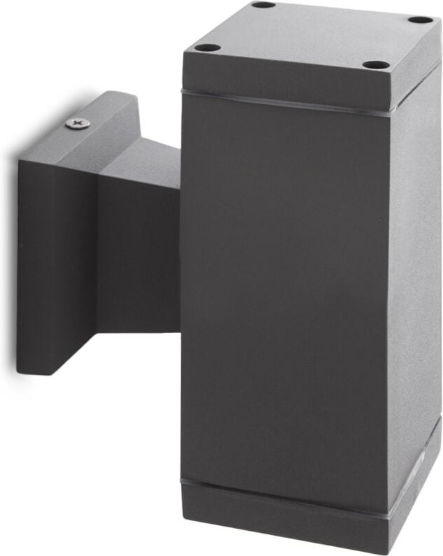 Greenice - Wandleuchte IP65 (Ohne Lampe) E27 Ø65Mm Grau Aria HO-WLIP65-E27-65-106