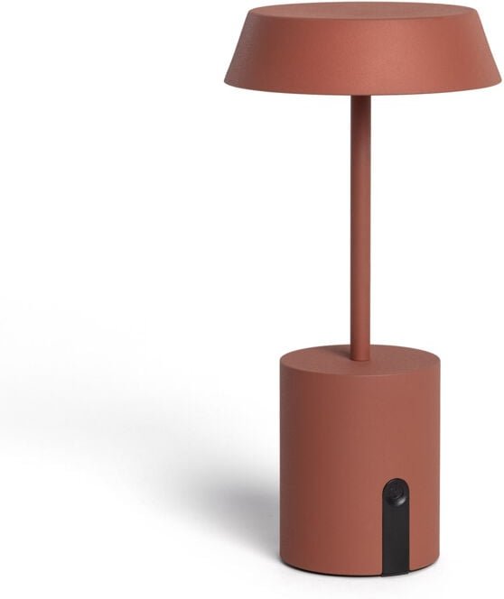 Efectoled - led Tischleuchte ohne Kabel für den Außenbereich Ula Terrakotta