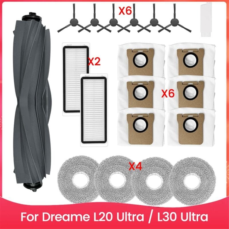 Thumbnail - Für L20 Ultra/L30 Ultra Roboter-Staubsauger-Zubehör-Set