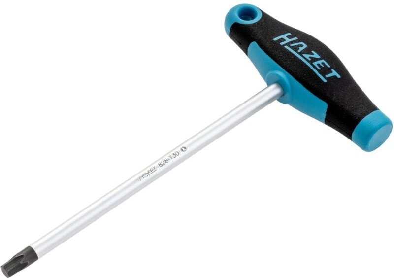 Schraubendreher mit T-Griff 828-T30 Innen torx® Profil T30 156 mm - Hazet