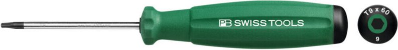 Pb Swiss Tools - Schraubendreher, für Torx, TX9, 140 mm Länge