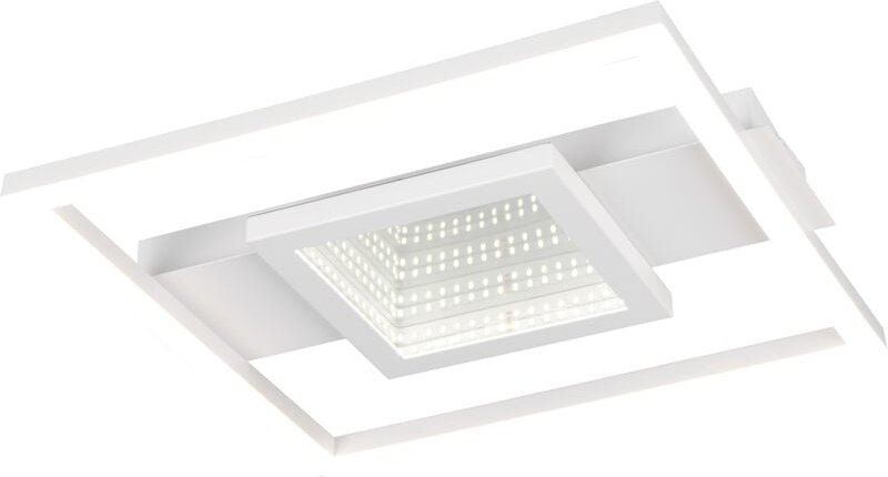 Trio Lighting - reality LED-Deckenleuchte wheeler, R64801931, 16W, 2000lm, 4000K, weiß