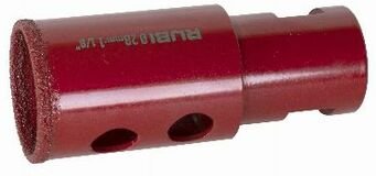 Bohrkrone Drygres Premium 28 mm M14 RUBI Lg. Dauer auf Schleifmaschine - 6972
