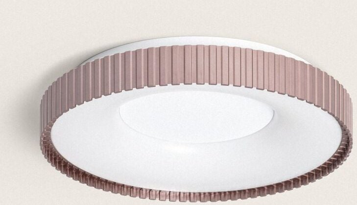 Ledkia - LED-Deckenleuchte Rund Metall cct Wählbar 24W Guerin Kupfer