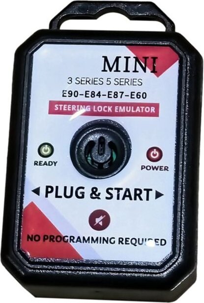 Tlily - elv esl Lenkradschloss-Emulator für E60 E84 E87 E90 3er und 5er Serie, Kein Programmieren, Plug Start
