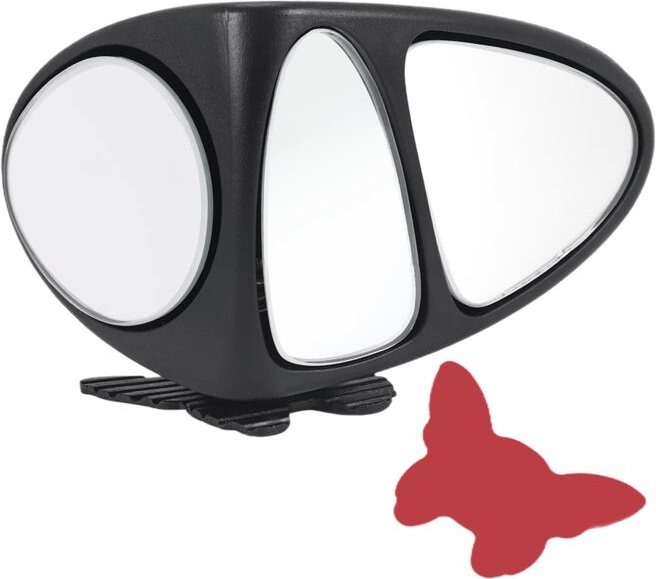 Tlily - 360 Grad Drehung Drei Seitiger Tot Umkehr Parken Hilfs Konvex für Links