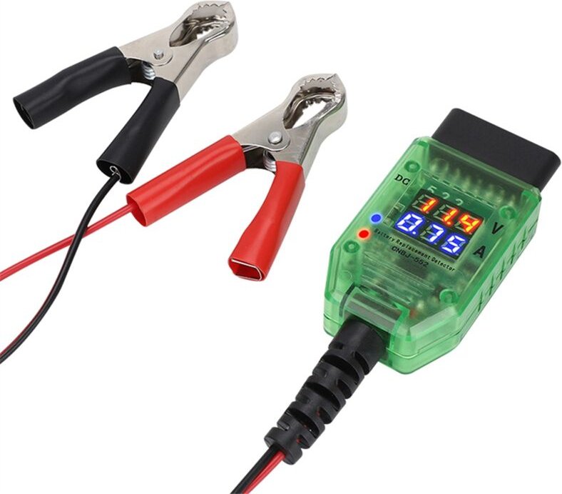 Tlily - 12-V-Auto-Diagnostester, Kfz-Batterie-Ersatzwerkzeug, Auto-Computer, Steuergerät, Speichersparmodus, Erkennung V...