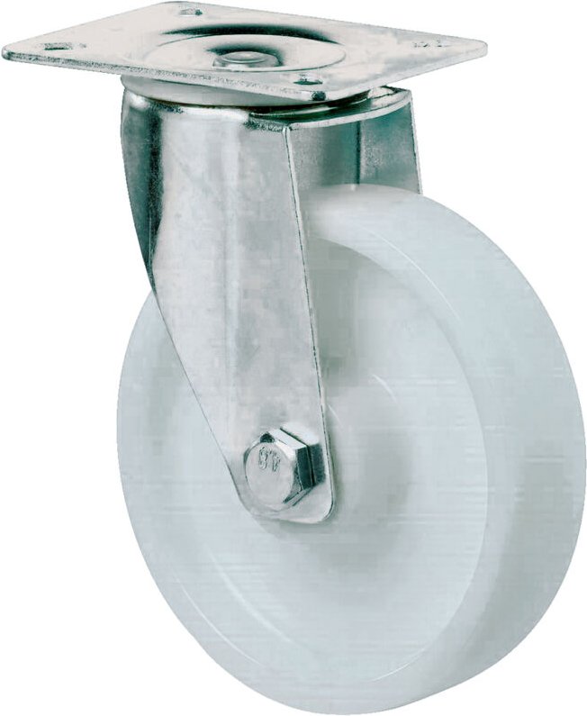 BS Rollen Transportrolle L400.B10.080 Lenkrolle, Raddurchmesser 80 mm,