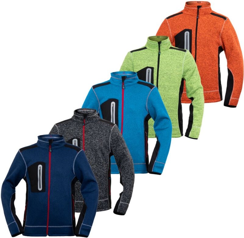 Rossini Illuminazione - Rossini Skill Damen-Arbeitssweatshirt mit langem Reißverschluss - s - Blau